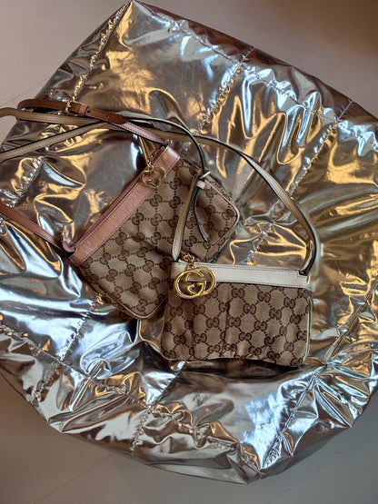 Gucci GG Canvas Sukey Mini Shoulder Pouch