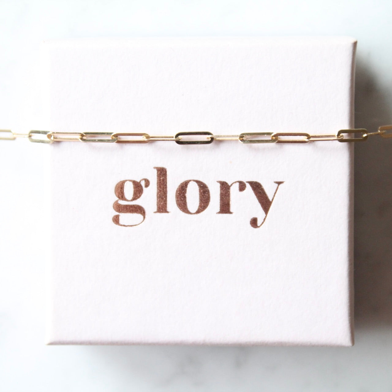 Baby Paperclip Bracelet