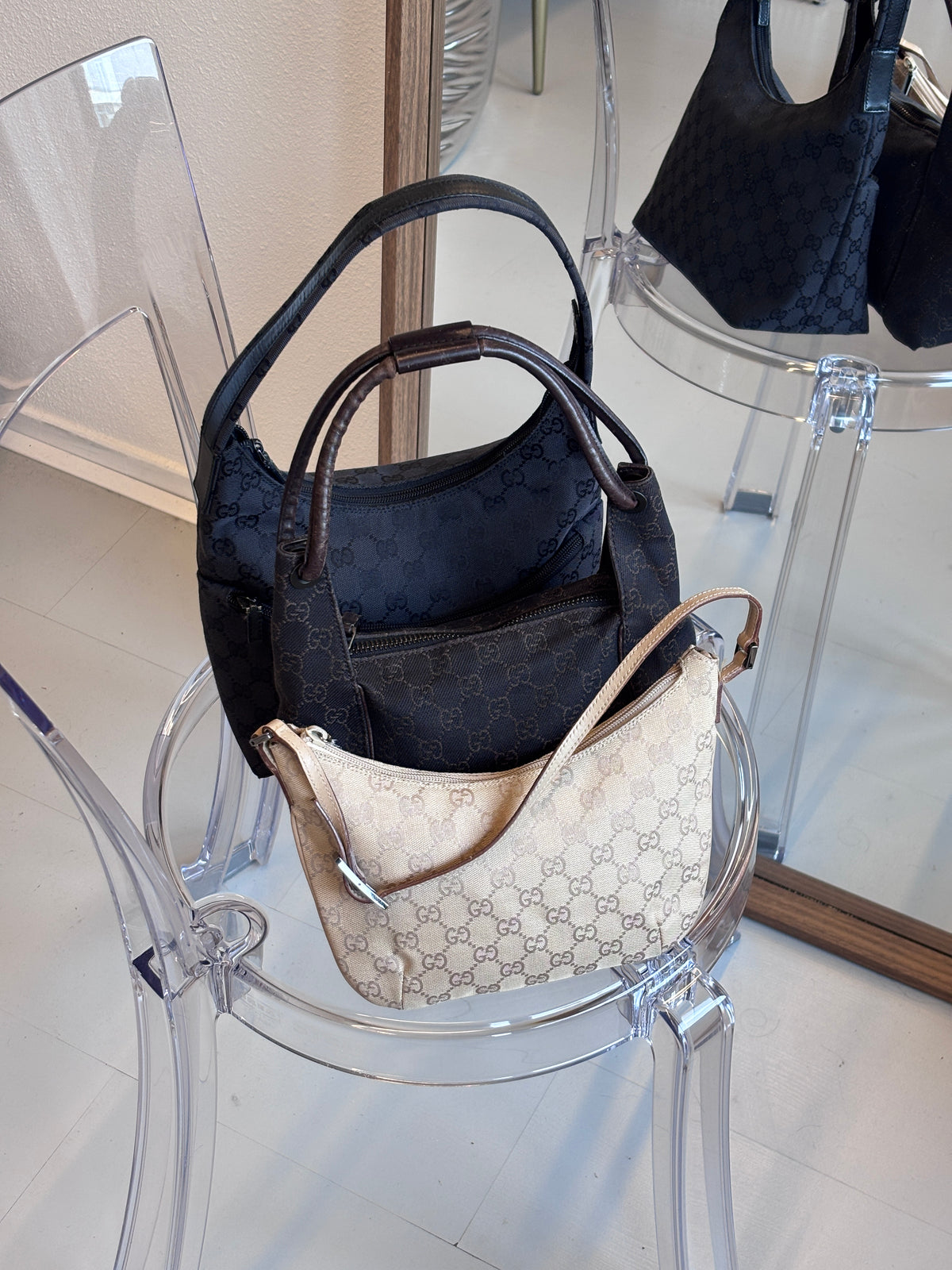 Gucci GG Canvas Shoulder Bag