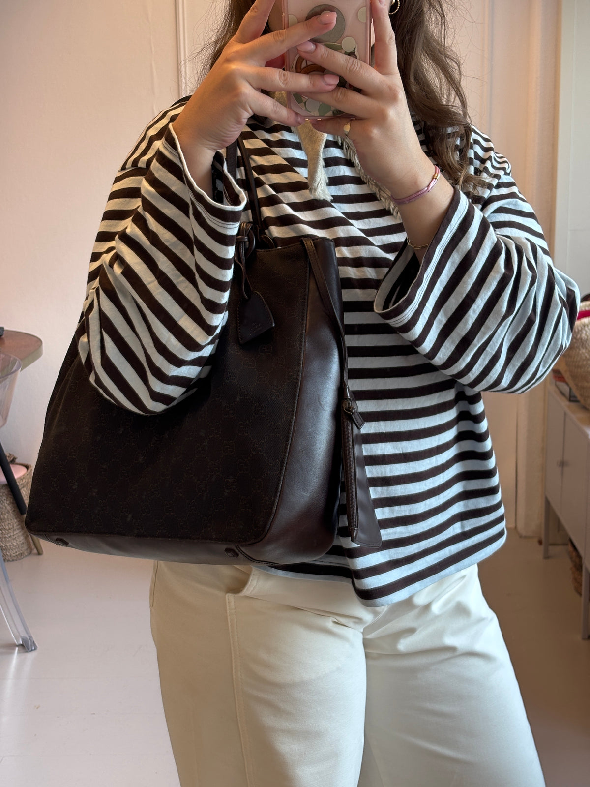 Gucci GG Canvas Tote Bag
