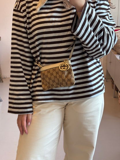 Gucci GG Canvas Sukey Mini Shoulder Pouch