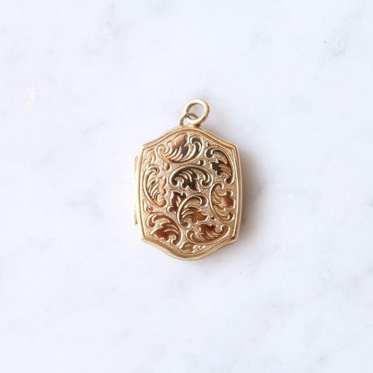 Floral Photo Locket
