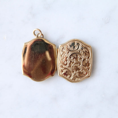Floral Photo Locket