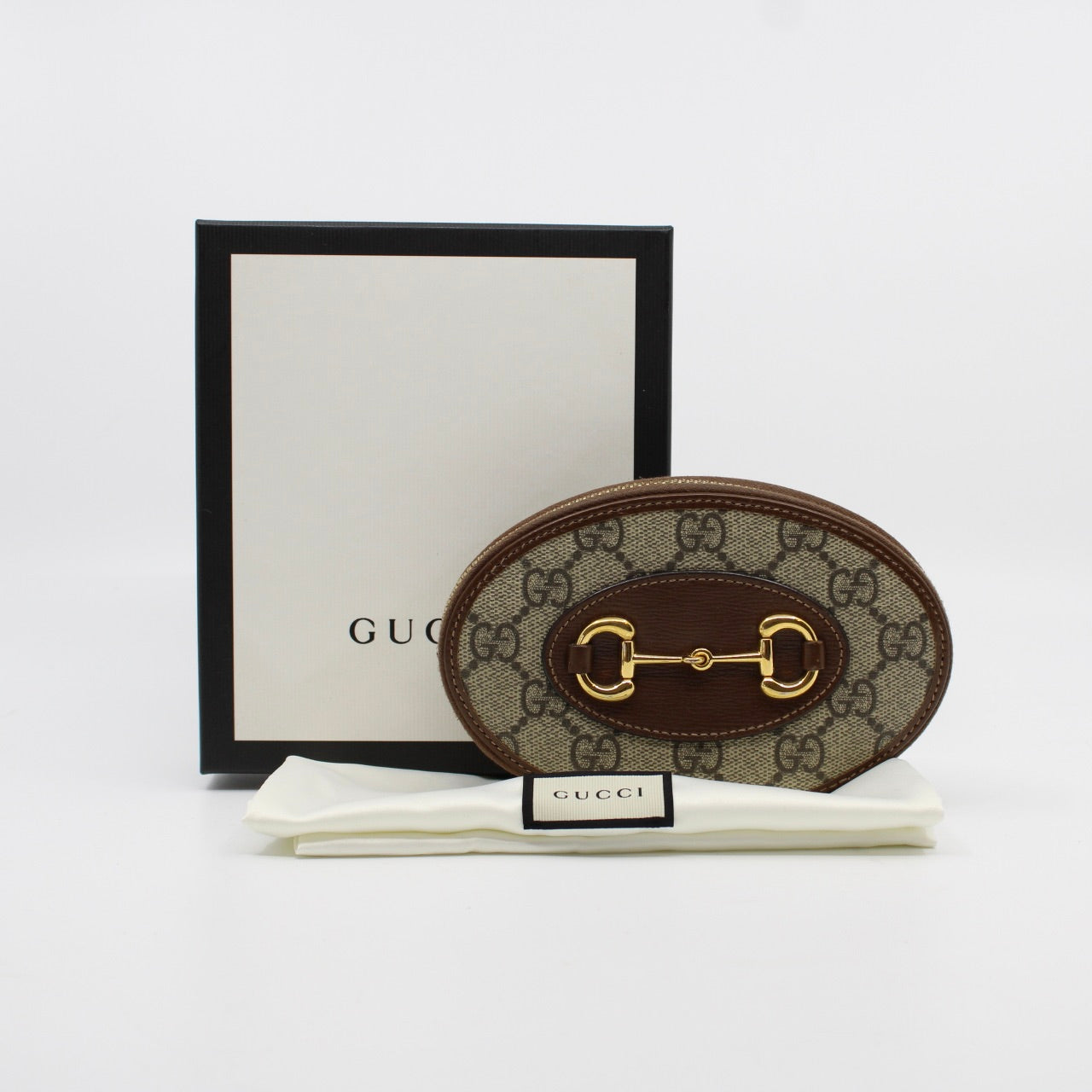 Gucci Horsebit GG Supreme Wallet