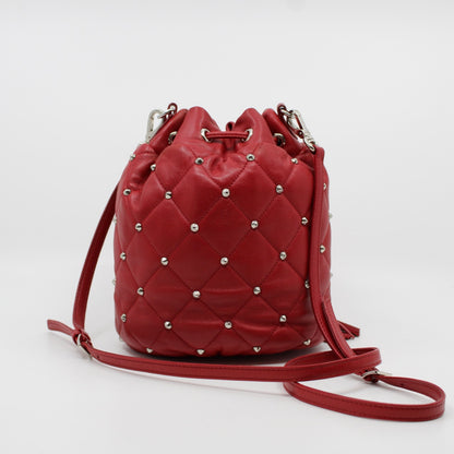 Miu Miu Studded Bucket Shoulder Bag