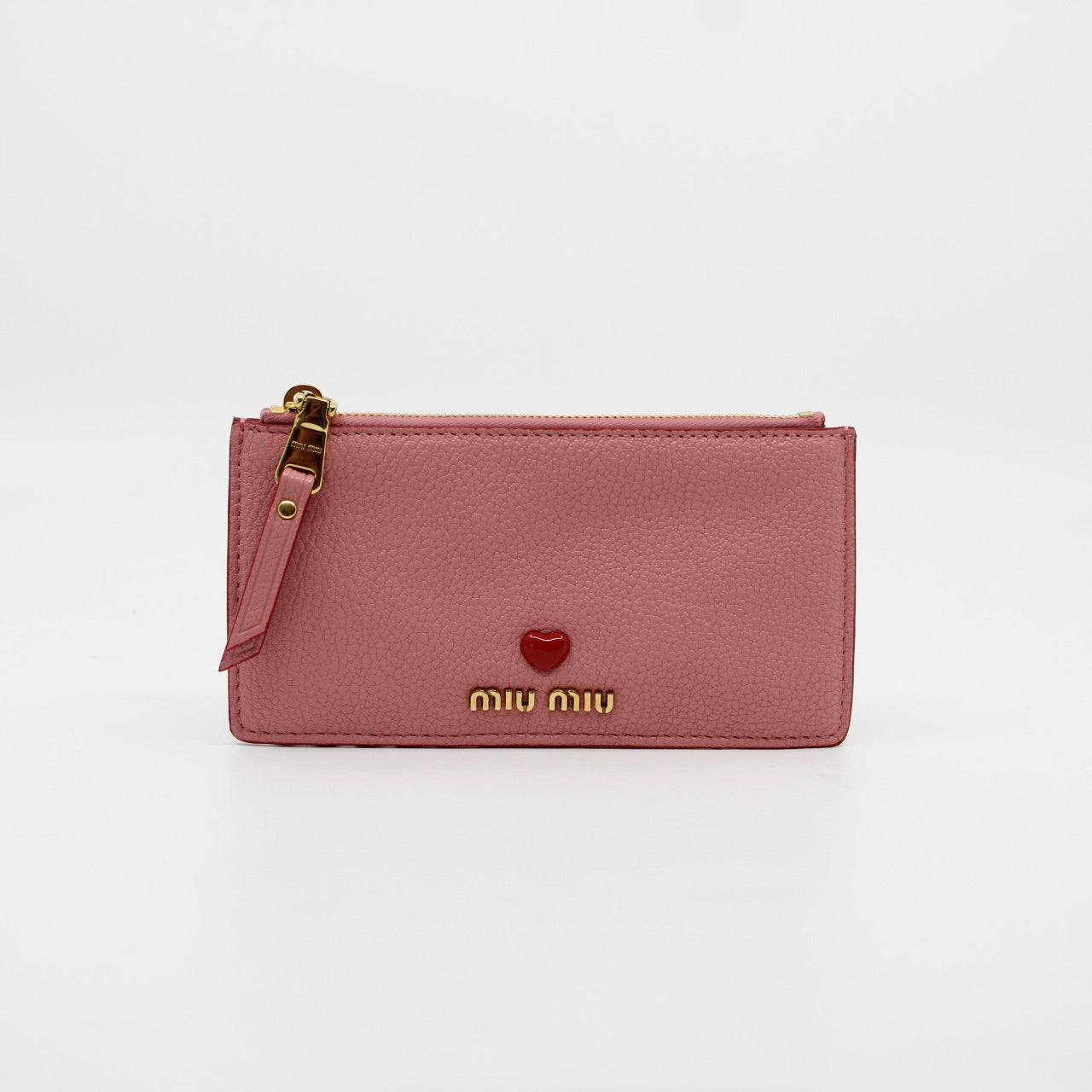 Miu Miu Madras Card Case