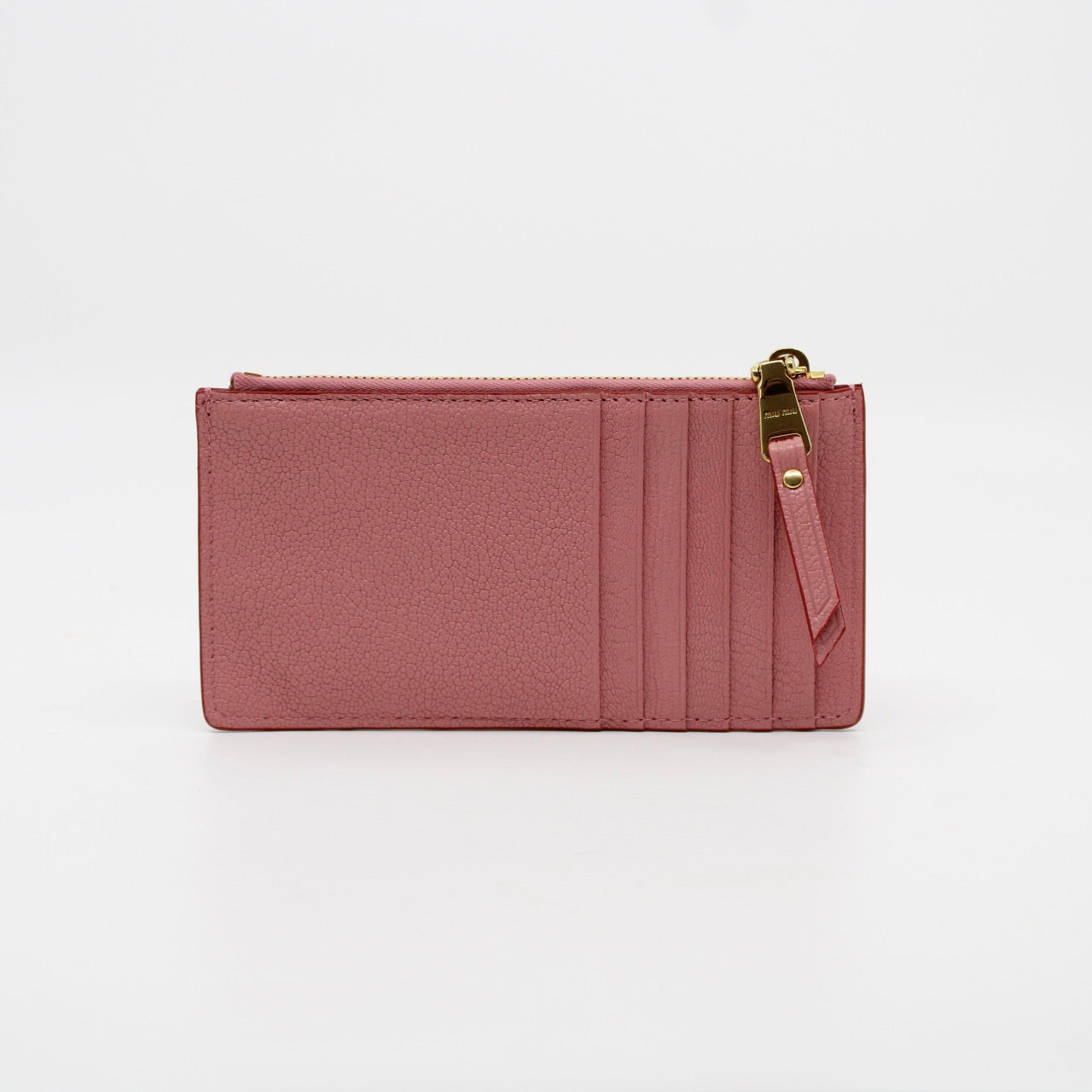 Miu Miu Madras Card Case