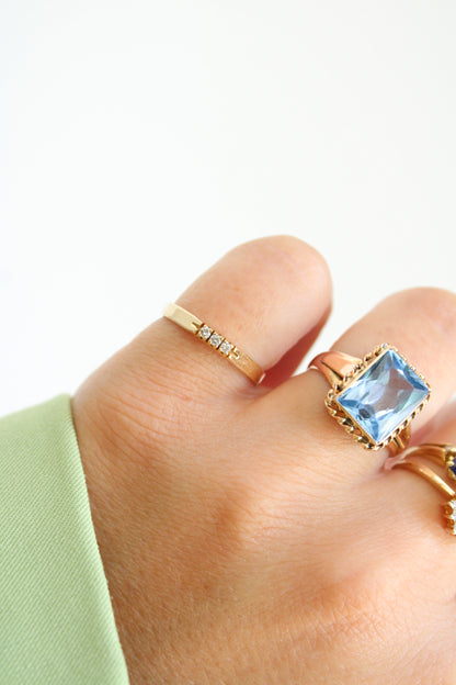 Diamond Trilogy Ring