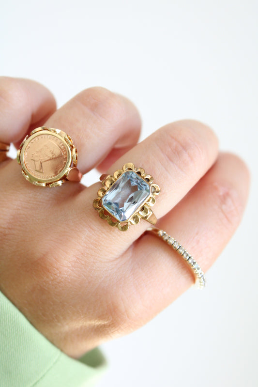 Diamond Row Ring