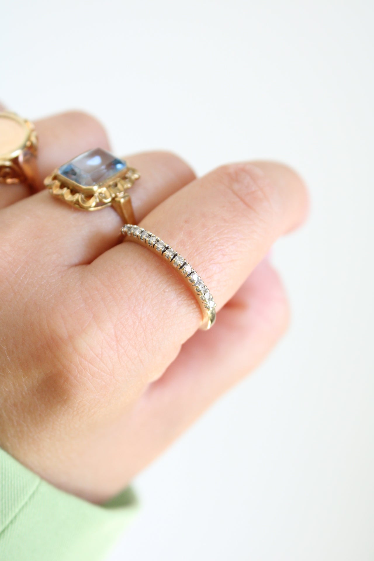 Diamond Row Ring