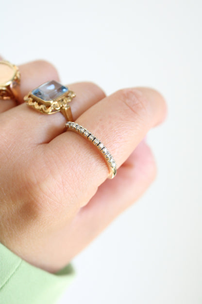 Diamond Row Ring