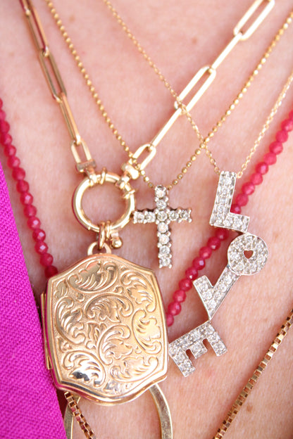 Floral Photo Locket