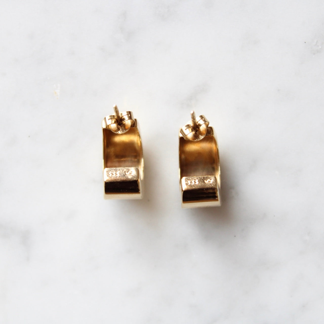 Bold Half Hoop Earrings