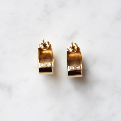 Bold Half Hoop Earrings