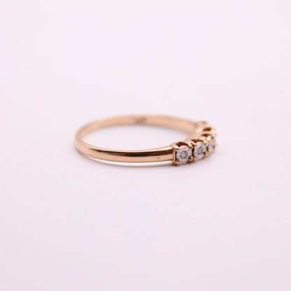 Diamond Row Ring