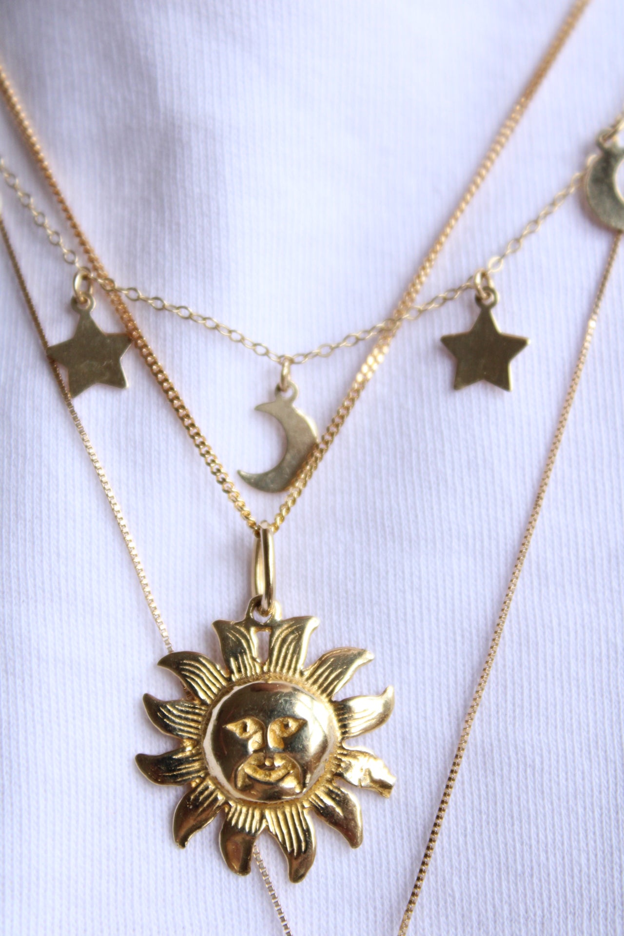 Heavy XL Sun Charm