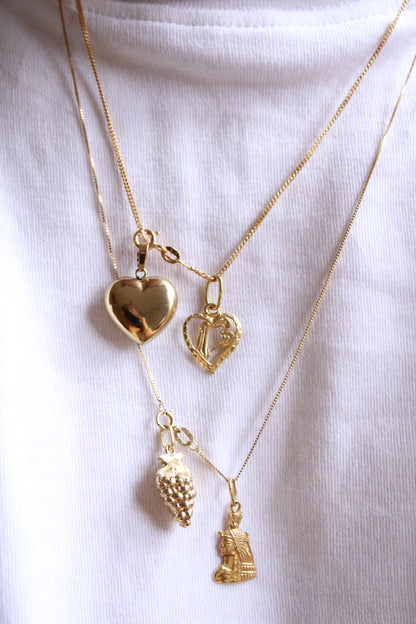 Lucky 13 Heart Charm