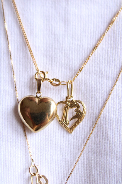 Lucky 13 Heart Charm
