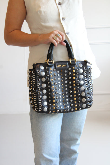 Miu Miu Studs Hand Bag