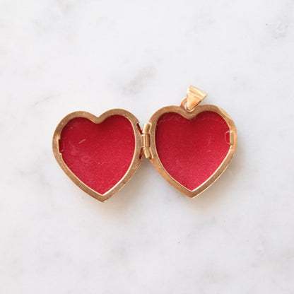 Detailed Heart Photo Locket