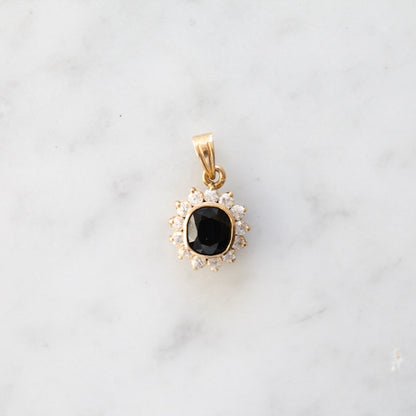 Sapphire Lady Di Pendant