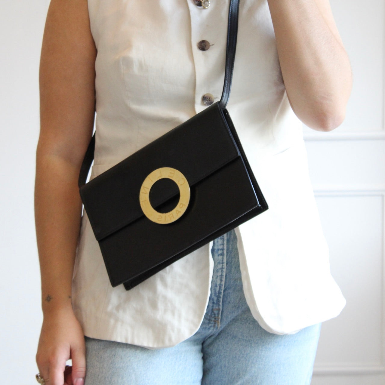 Celine Circle Shoulder Bag