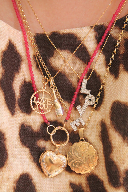 Champagne Bottle Charm