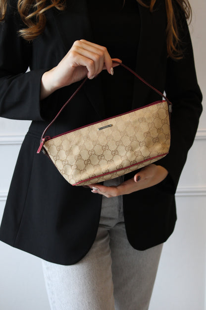 Gucci GG Canvas Boat Bag