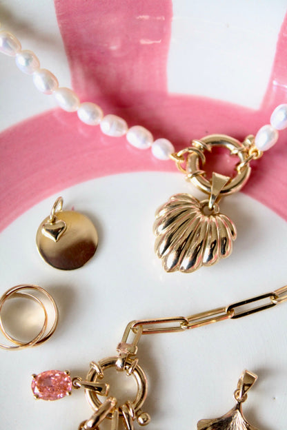 Engrave-Me Disk Heart Charm