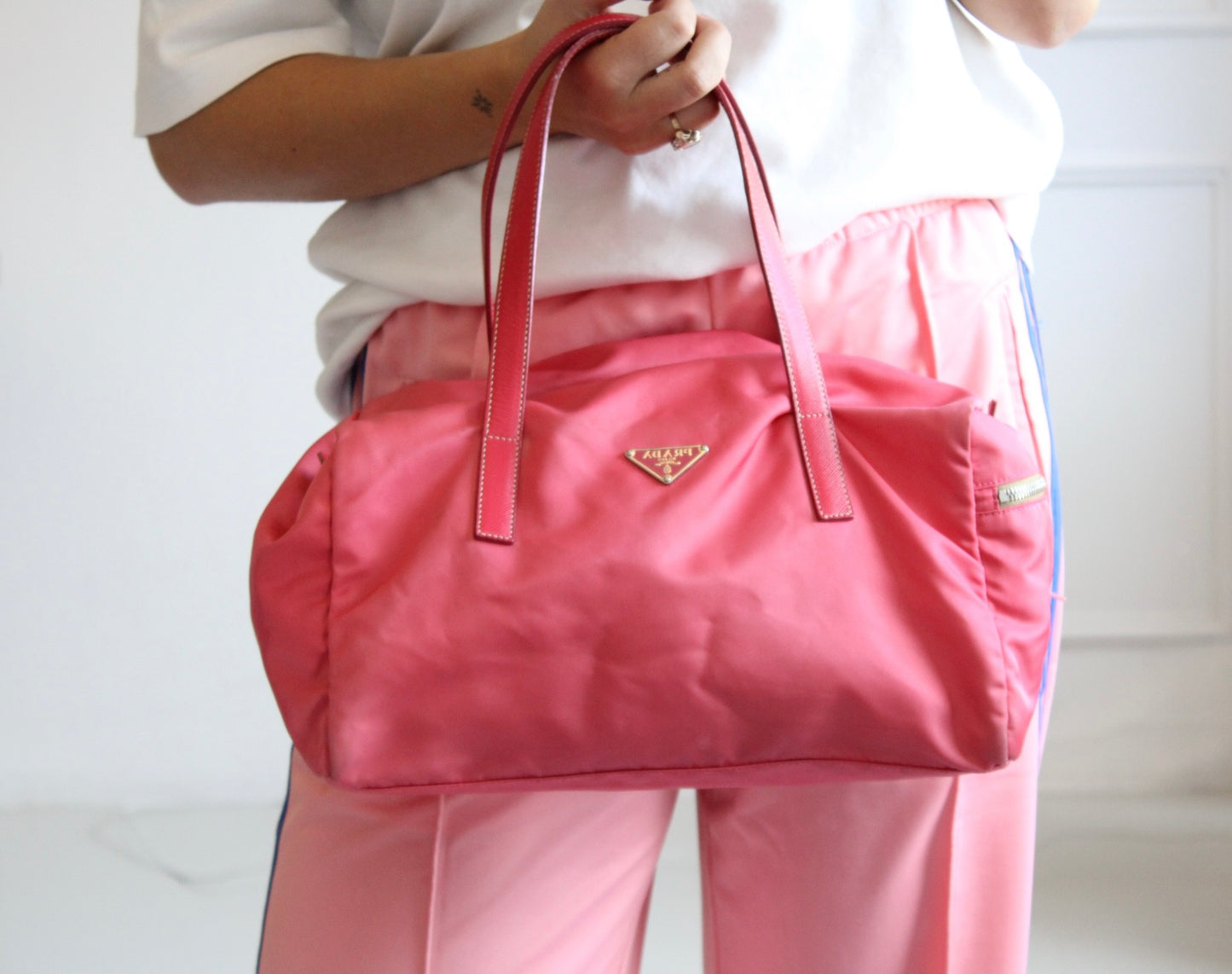 Prada Nylon Tote Bag