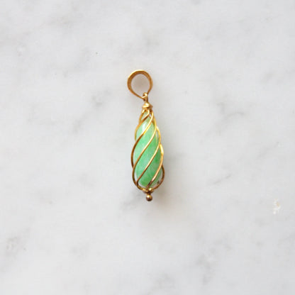 Spiral Jade Pendant