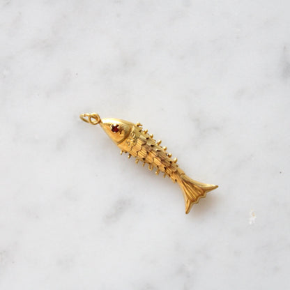 Moving Fish Charm