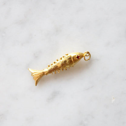 Moving Fish Charm