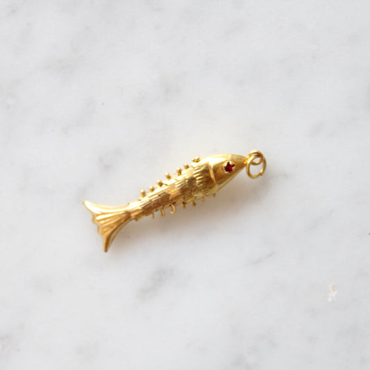 Moving Fish Charm