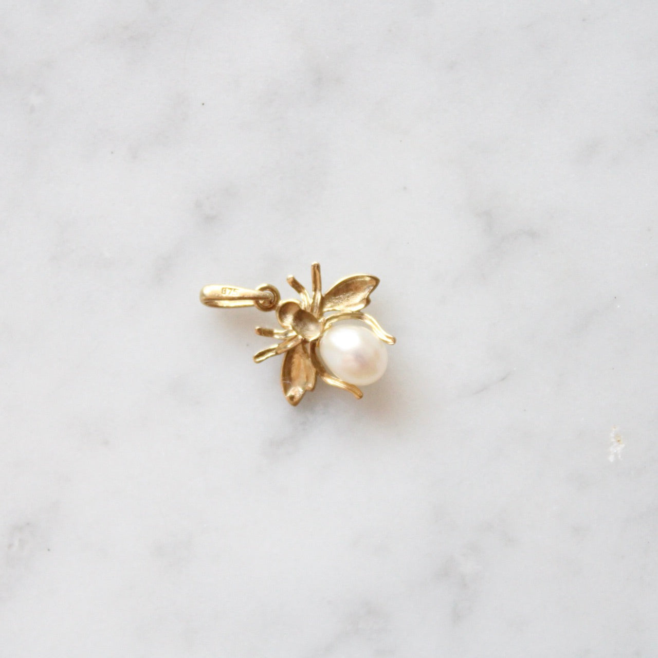 Pearl Bee Charm
