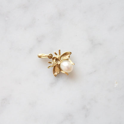 Pearl Bee Charm