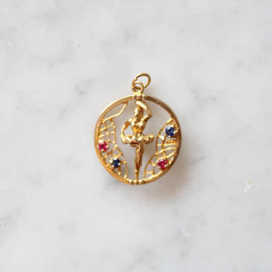 Dancing Ballerina Pendant