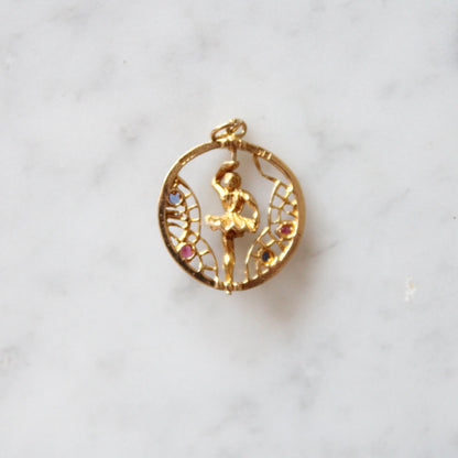 Dancing Ballerina Pendant