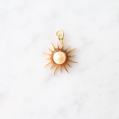 Pearl Sun Pendant