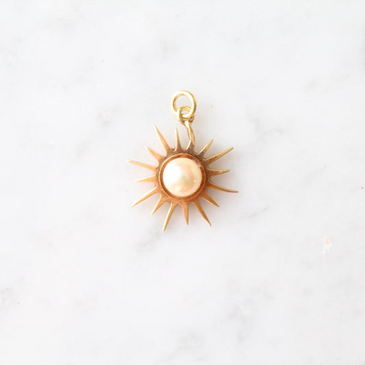 Pearl Sun Pendant