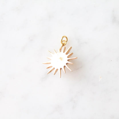 Pearl Sun Pendant
