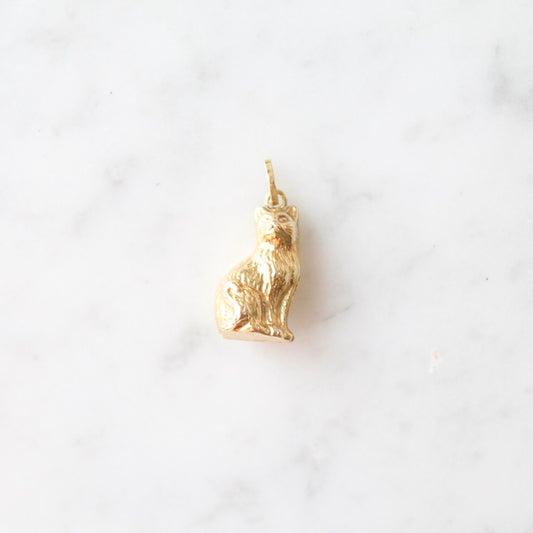 Detailed Cat Charm