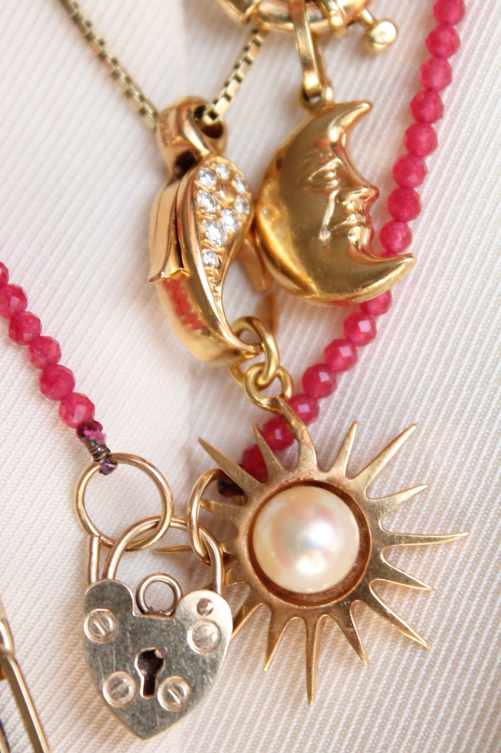 Pearl Sun Pendant