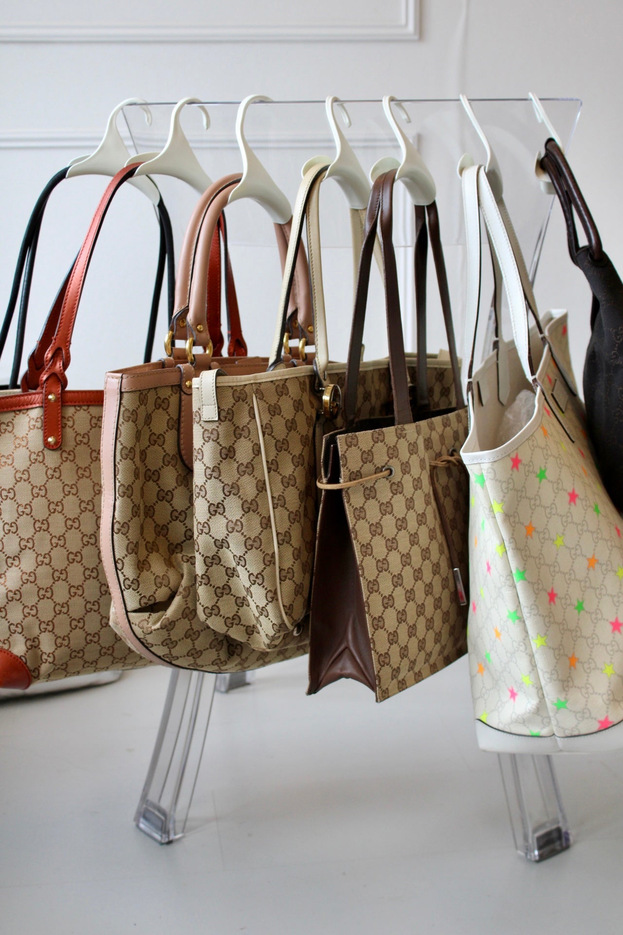 Gucci GG Supreme Star Tote Bag