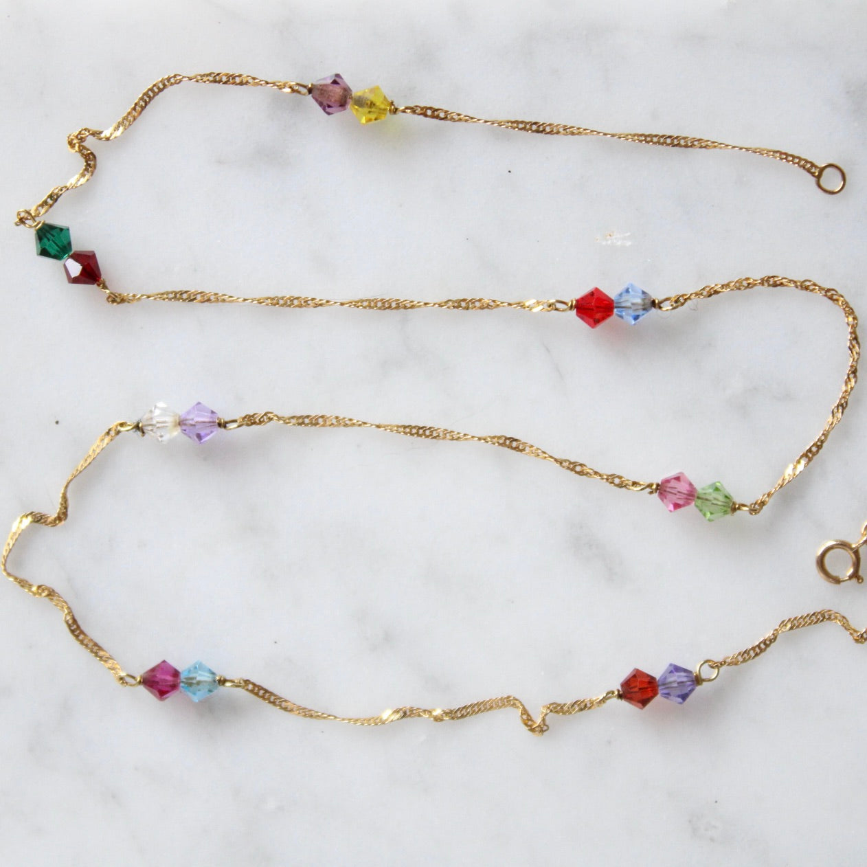 14K & Beads Necklace