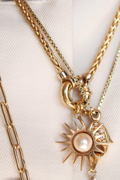 Pearl Sun Pendant