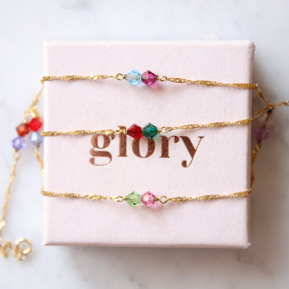 14K & Beads Necklace