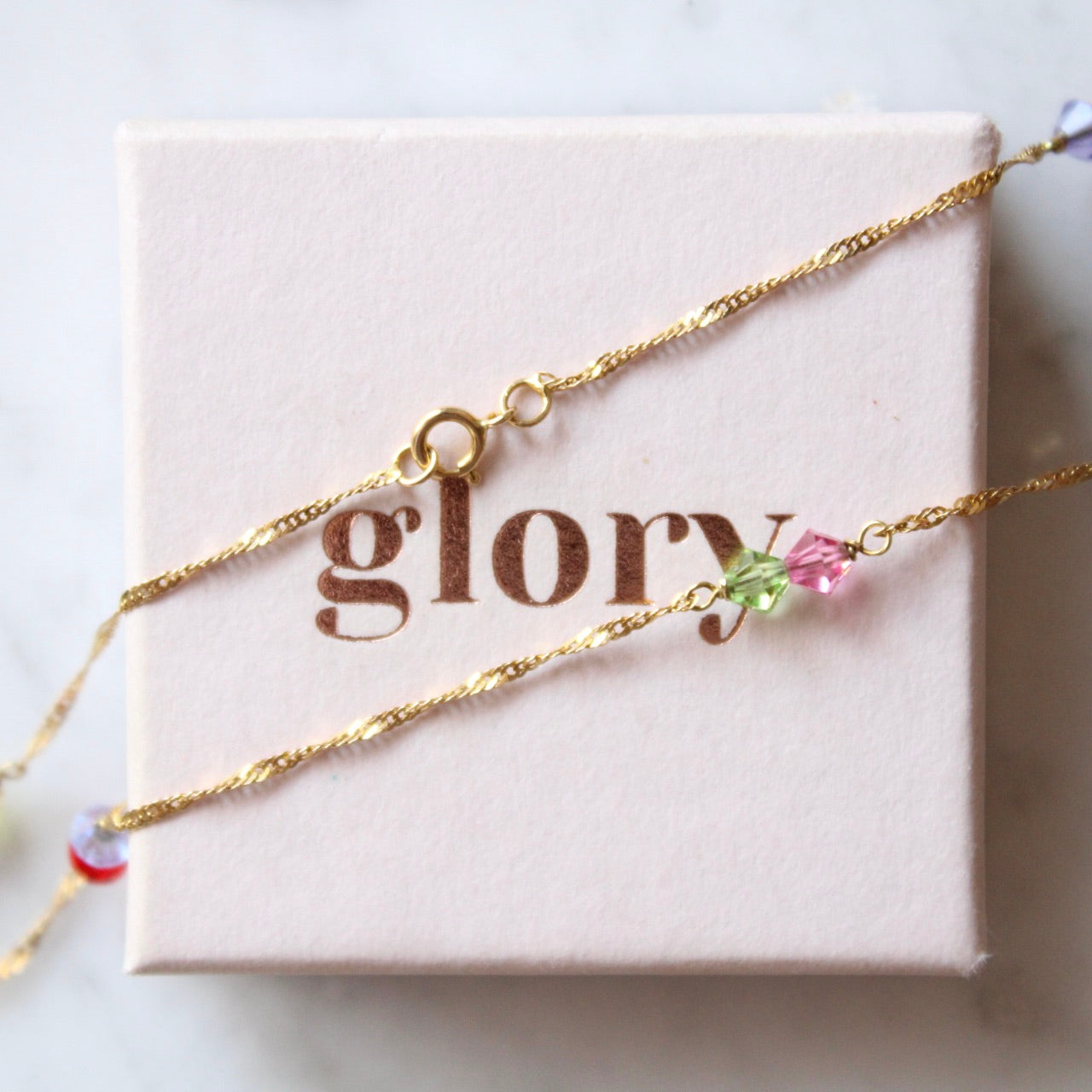 14K & Beads Necklace