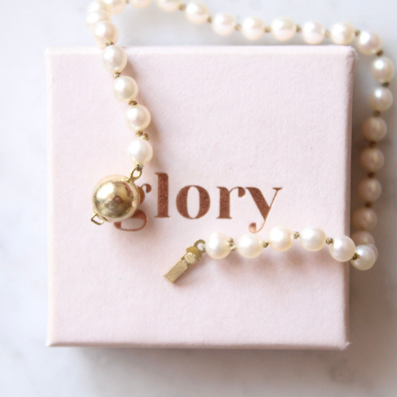 14K & Freshwater Pearl Bracelet