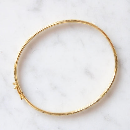 Engraved Bangle
